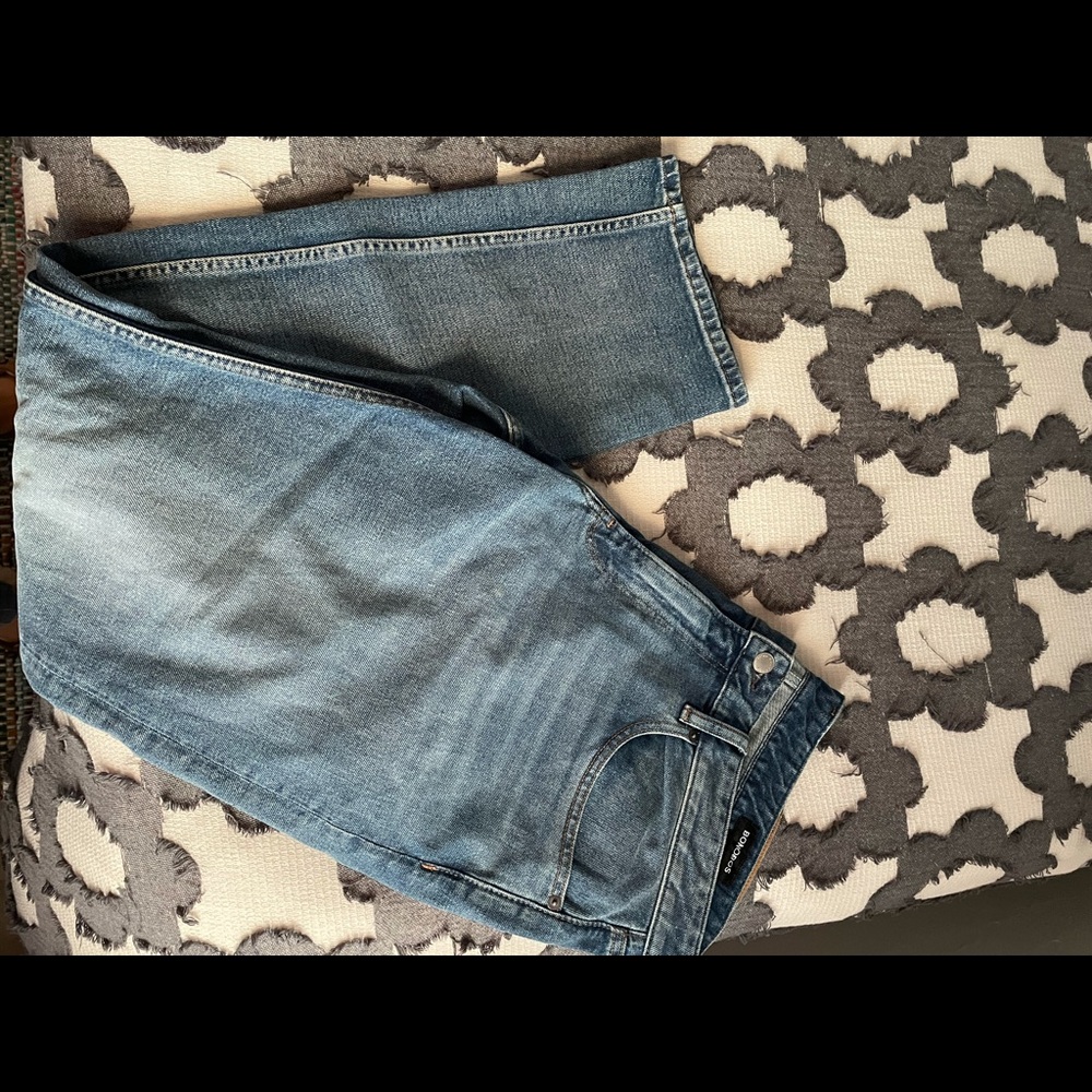 Bonobos light wash slim “all season jeans”